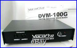 Vocopro DVM-100 Digital Karaoke Video Mixer New