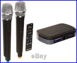 Vocopro Digital Karaoke Mixer W Wireless Mics & Bluetooth Receiver Tabletoke II