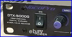 Vocopro Dtx-5000g Digital Karaoke Mixer! V