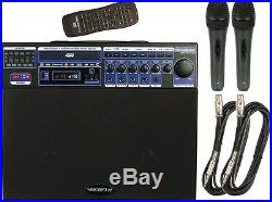 Vocopro Dvd-Soundman-Basic 80W Multi-Format 4 Channel Portable Sound System