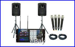 Vocopro Four Channel Wireless All-In-One P. A. System Package