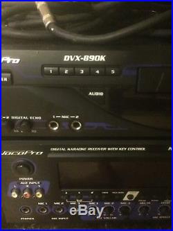 Vocopro KR3808 300W Digital Karaoke Receiver with Key Control and Player DVX890k