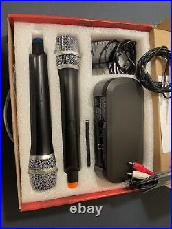 Vocopro TabletOke Karaoke Mixer With 2 Wireless Mics & Bluetooth Receiver