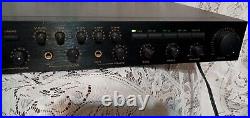 Works Great Audio 2000s Karaoke Echo Mixer Microphone Input Console AKM-701