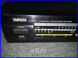 YAMAHA KP-300 Digital KARAOKE PROCESSOR with Magic Vocal/Echo 3 Microphone Inputs