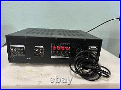 Yamamitshu Ym-1000 Stereo Echo Eq Mixing Karaoke Amplifier 400 Watts