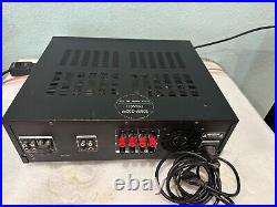 Yamamitshu Ym-1000 Stereo Echo Eq Mixing Karaoke Amplifier 400 Watts